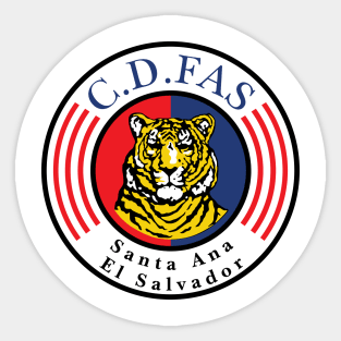 CD FAS Santa Ana El Salvador Campeones Sticker